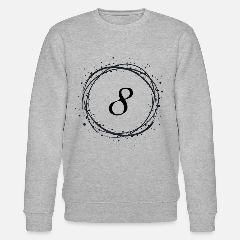 8 - Sweat bio CHANGER Stanley/Stella Unisexe - gris chiné