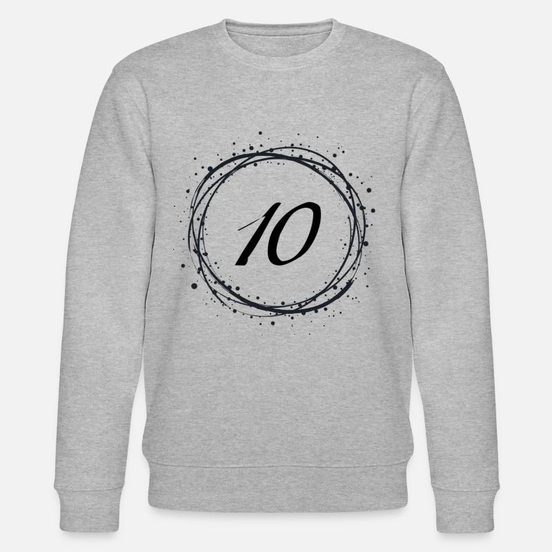 10 - Stanley/Stella Unisex Bio-Sweatshirt CHANGER  - Grau meliert