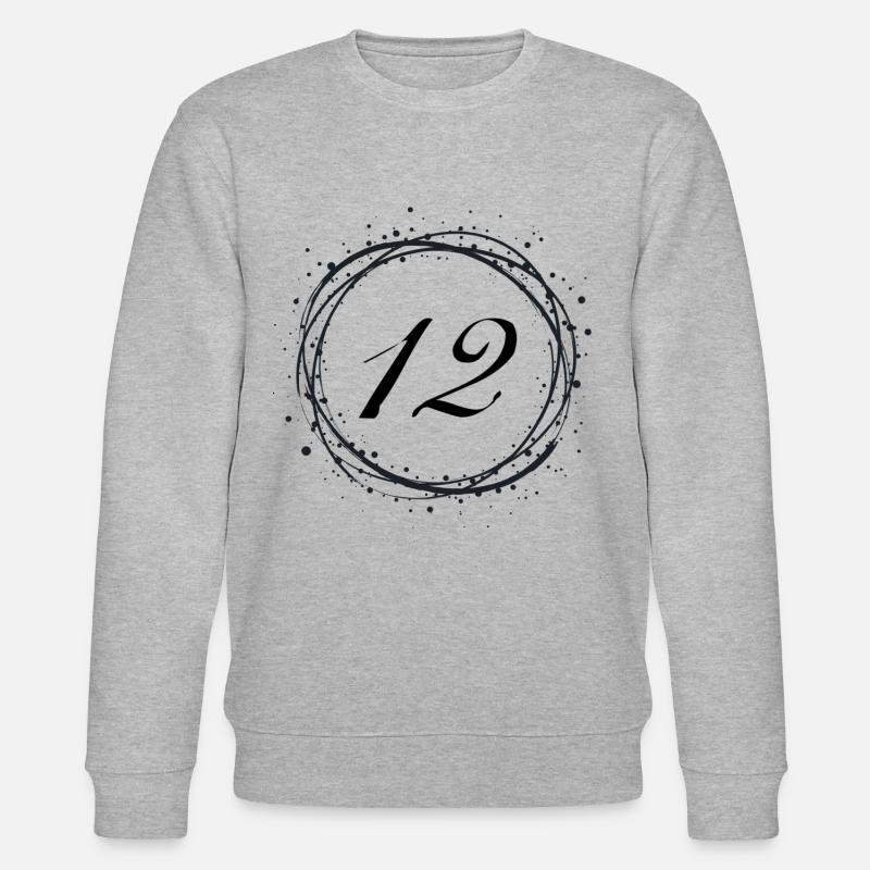 12 - Stanley/Stella Unisex Bio-Sweatshirt CHANGER  - Grau meliert