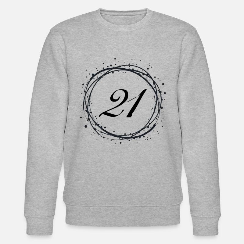 21 - Stanley/Stella CHANGER Unisex Organic Sweatshirt - heather grey