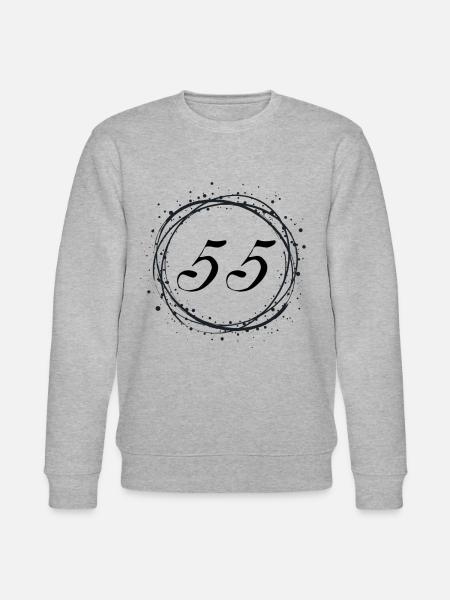 55 - Stanley/Stella Unisex Bio-Sweatshirt CHANGER - Grau meliert