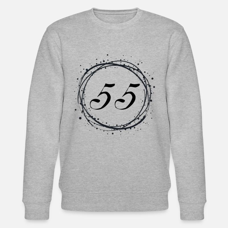 55 - Stanley/Stella CHANGER Unisex Organic Sweatshirt - heather grey