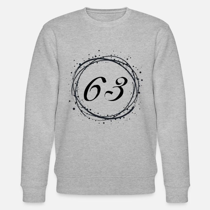 63 - Stanley/Stella Unisex Bio-Sweatshirt CHANGER  - Grau meliert