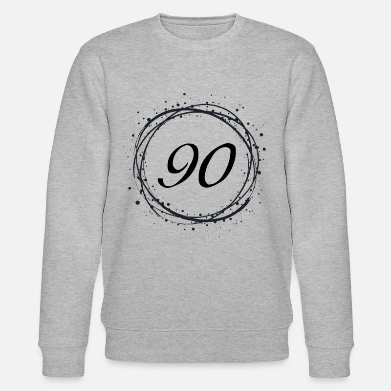 90 - Stanley/Stella Unisex Bio-Sweatshirt CHANGER  - Grau meliert