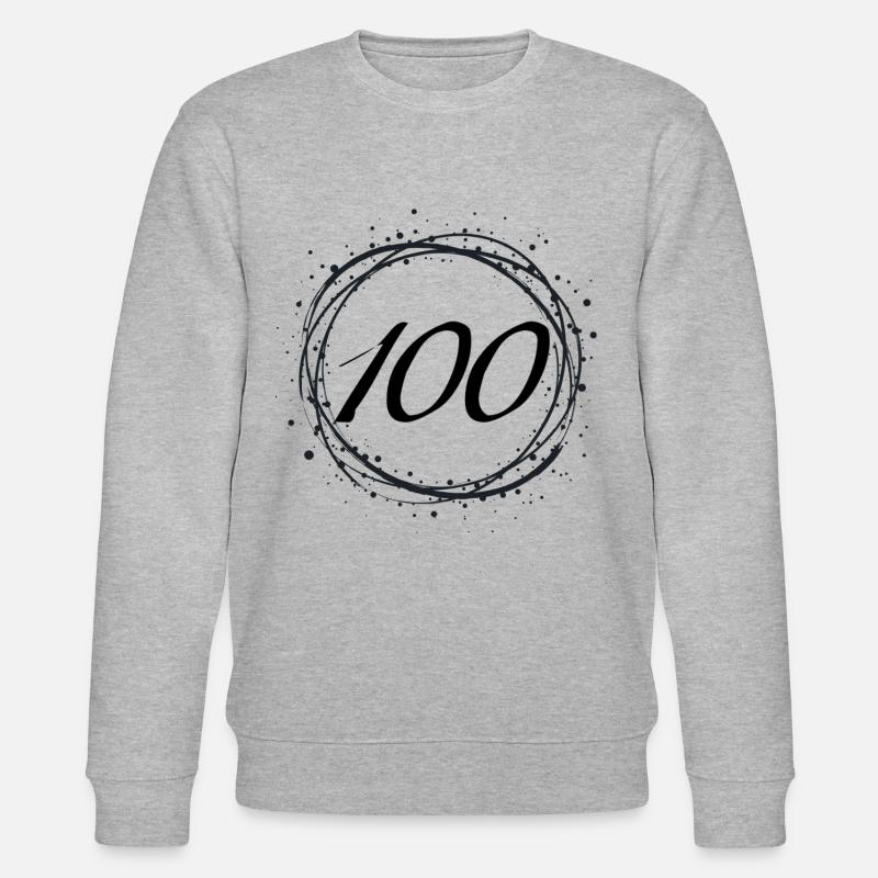 100 - Stanley/Stella Unisex Bio-Sweatshirt CHANGER  - Grau meliert