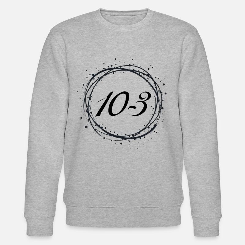 103 - Stanley/Stella Unisex Bio-Sweatshirt CHANGER  - Grau meliert