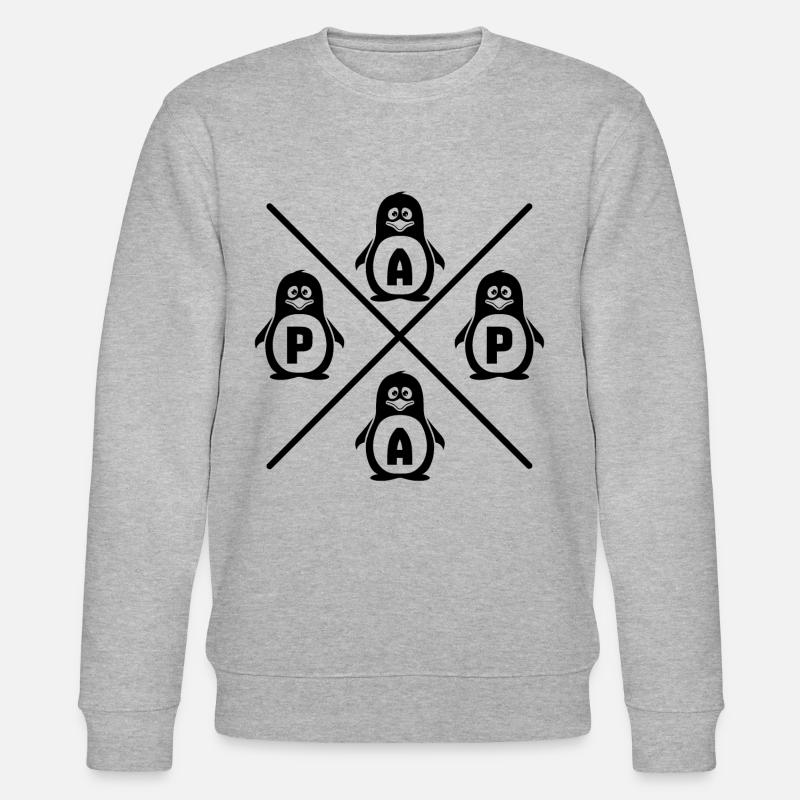 PAPA - Sweat bio CHANGER Stanley/Stella Unisexe - gris chiné