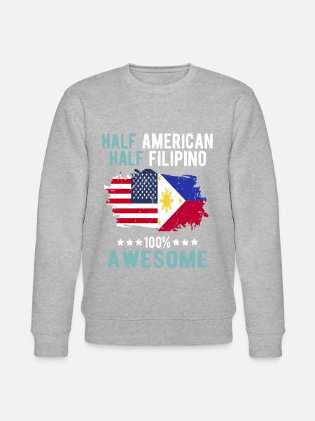 Half American Half Filipino - Stanley/Stella CHANGER Unisex Organic Sweatshirt - 