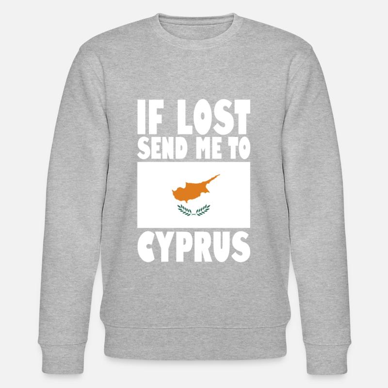 Zypern Flagge Spruch - Stanley/Stella Unisex Bio-Sweatshirt CHANGER - undefined