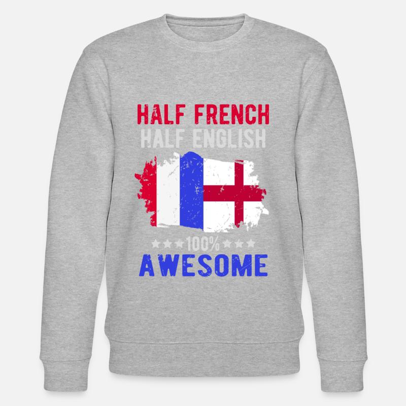 Moitié Français moitié anglais - Sweat bio CHANGER Stanley/Stella Unisexe - undefined