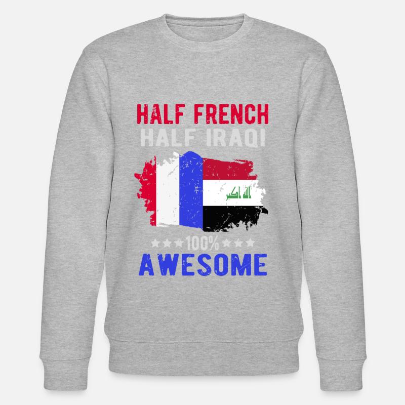 Moitié Français moitié Iraki - Sweat bio CHANGER Stanley/Stella Unisexe - undefined