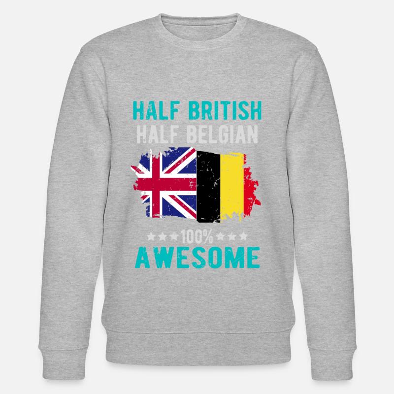 Moitié britannique moitié belge - Sweat bio CHANGER Stanley/Stella Unisexe - undefined