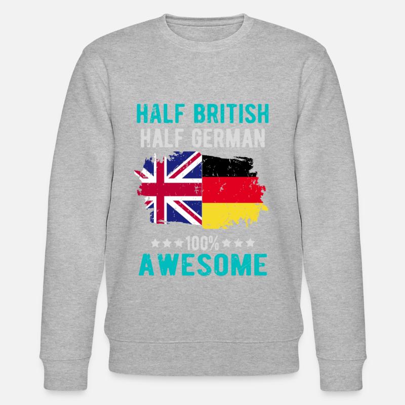 Halb Brite Halb Deutscher - Stanley/Stella Unisex Bio-Sweatshirt CHANGER  - undefined