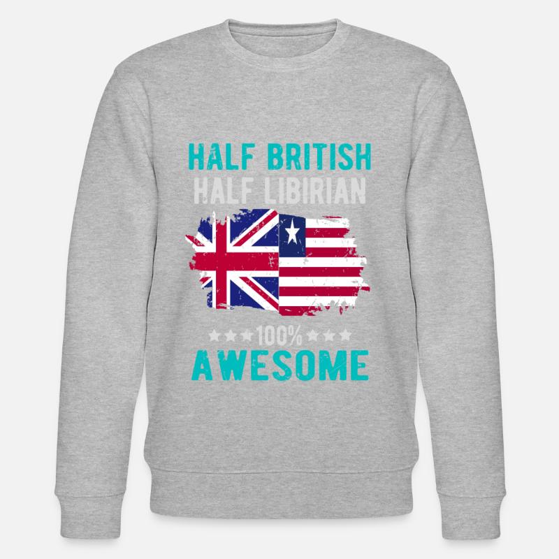 Halb Brite Halb Libyer - Stanley/Stella Unisex Bio-Sweatshirt CHANGER  - undefined