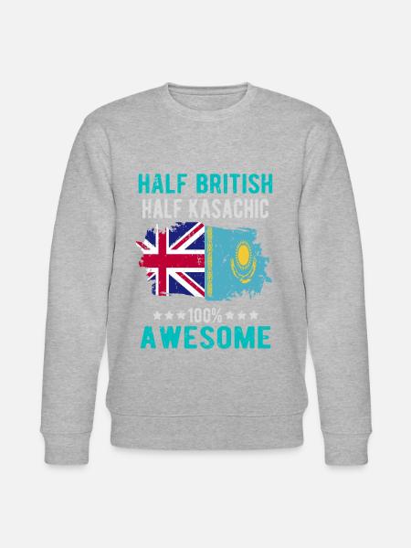 Half British Half Kazakh - Stanley/Stella CHANGER Unisex Organic Sweatshirt - 
