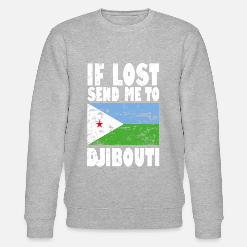 Drapeau de Djibouti - Sweat bio CHANGER Stanley/Stella Unisexe - undefined