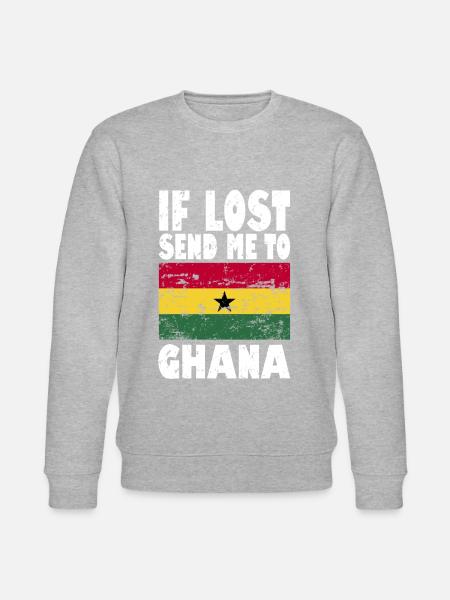 Ghana Flag Saying - Stanley/Stella CHANGER Unisex Organic Sweatshirt - 
