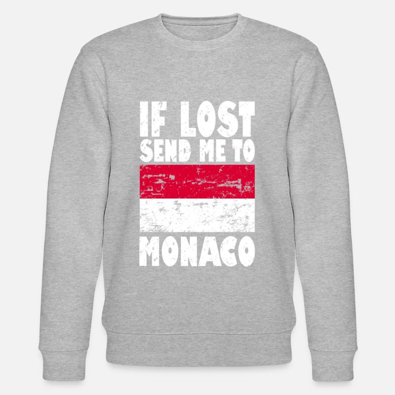 Drapeau de Monaco - Sweat bio CHANGER Stanley/Stella Unisexe - undefined