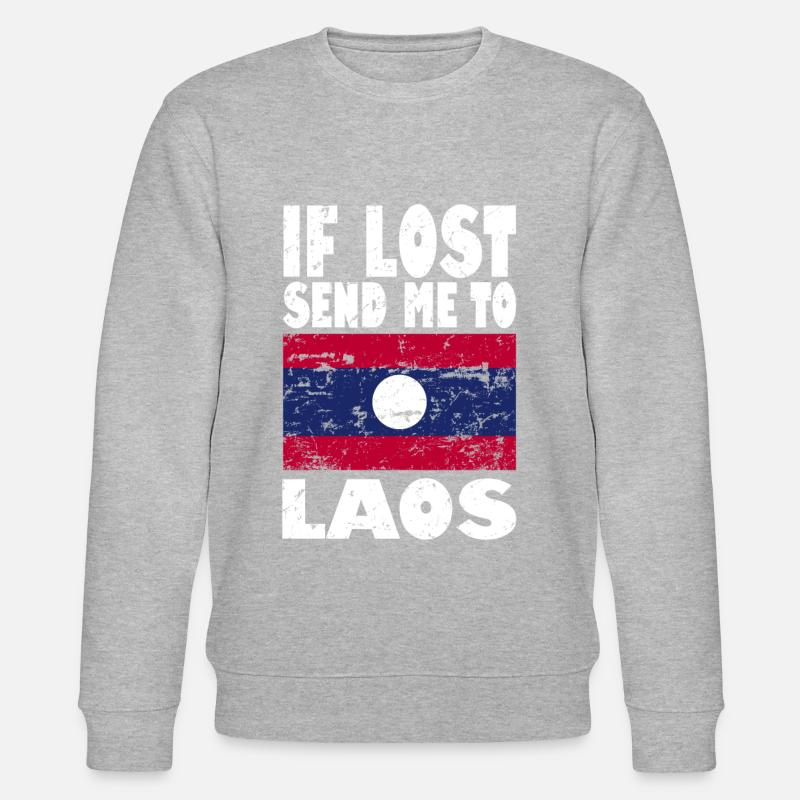 Drapeau du Laos - Sweat bio CHANGER Stanley/Stella Unisexe - undefined