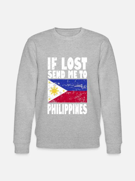 Philippines Flag Saying - Stanley/Stella CHANGER Unisex Organic Sweatshirt -