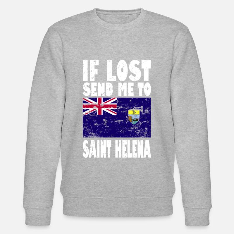 Drapeau de Sainte-Hélène - Sweat bio CHANGER Stanley/Stella Unisexe - undefined