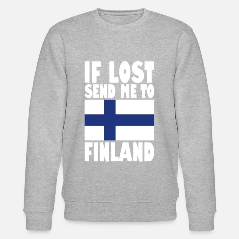 Finnland Flagge Spruch - Stanley/Stella Unisex Bio-Sweatshirt CHANGER - undefined