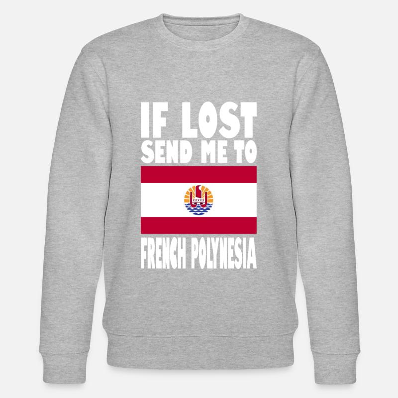 Français Drapeau de la Polynésie - Sweat bio CHANGER Stanley/Stella Unisexe - undefined
