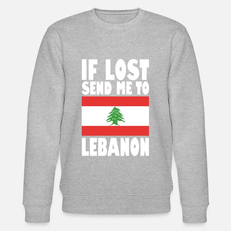 Drapeau du Liban - Sweat bio CHANGER Stanley/Stella Unisexe - undefined