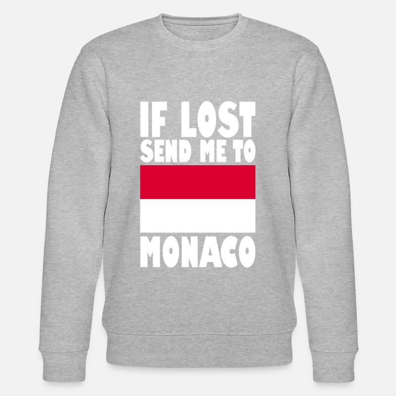 Drapeau de Monaco - Sweat bio CHANGER Stanley/Stella Unisexe - undefined