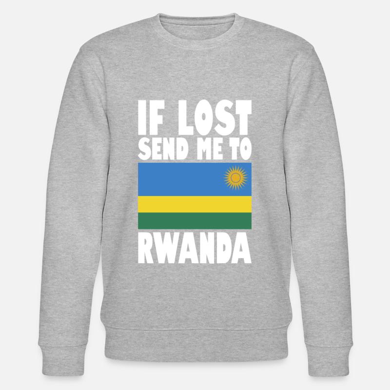 Drapeau du Rwanda - Sweat bio CHANGER Stanley/Stella Unisexe - undefined