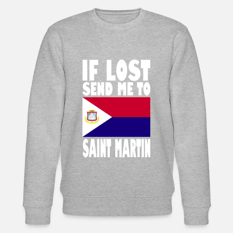 Drapeau Saint-Martin - Sweat bio CHANGER Stanley/Stella Unisexe - undefined