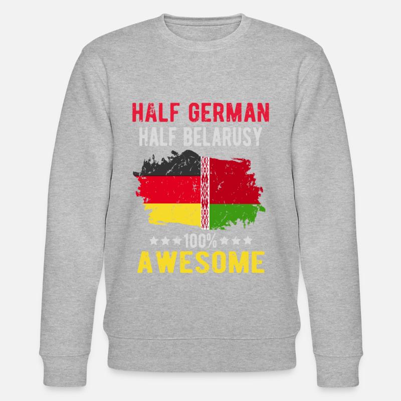 Half German Half Belarusian - Stanley/Stella CHANGER Unisex Organic Sweatshirt - undefined