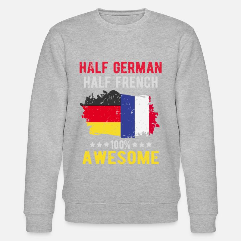 Half German Half German - Stanley/Stella CHANGER Unisex Organic Sweatshirt - undefined