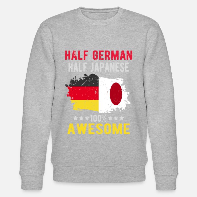Half German Half Japanese - Stanley/Stella CHANGER Unisex Organic Sweatshirt - undefined