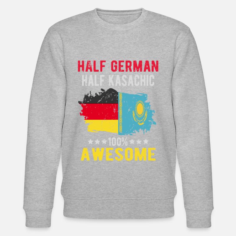 Halb Deutsch Halb Kasache - Stanley/Stella Unisex Bio-Sweatshirt CHANGER  - undefined