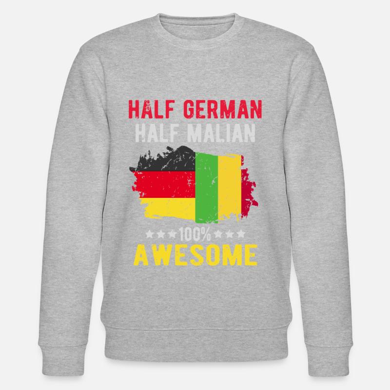 Halb Deutsch Halb Malier - Stanley/Stella Unisex Bio-Sweatshirt CHANGER  - undefined