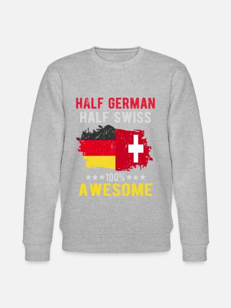 Half German half Swiss - Stanley/Stella CHANGER Unisex Organic Sweatshirt -
