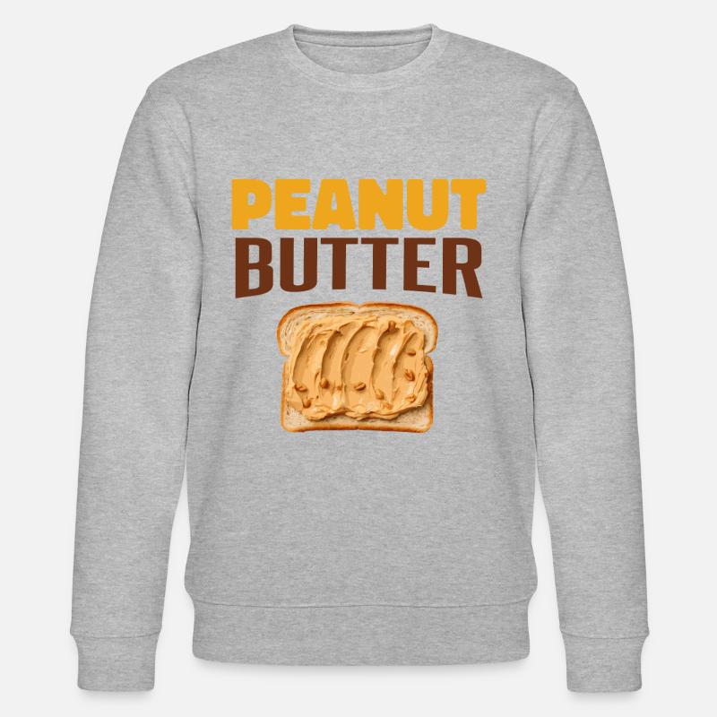 Pâte d’arachide - Sweat bio CHANGER Stanley/Stella Unisexe - gris chiné