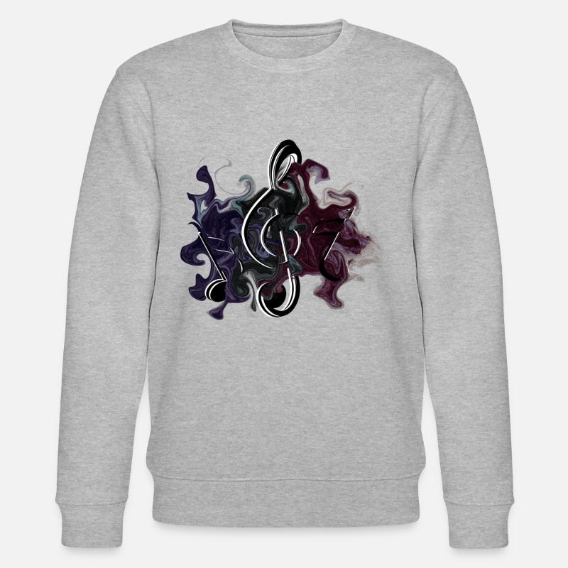 Notes de clé - Sweat bio CHANGER Stanley/Stella Unisexe - gris chiné