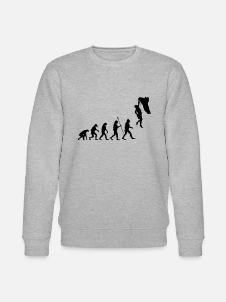 Evolution Climbing Bouldering Climbing Mountaineering - Stanley/Stella CHANGER Unisex Organic Sweatshirt - heather grey