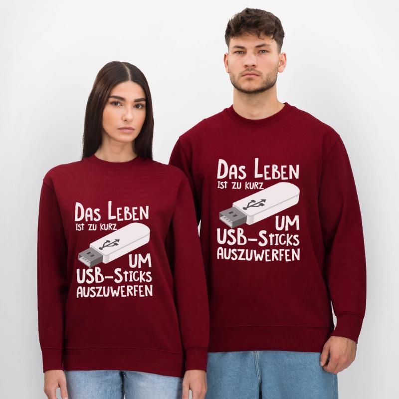 Informatiker Programmierer Student Stanley/Stella Unisex Bio-Sweatshirt CHANGER 