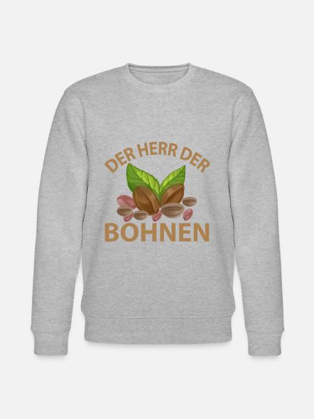 Der Herr der Bohnen - Stanley/Stella Unisex Bio-Sweatshirt CHANGER  - Grau meliert