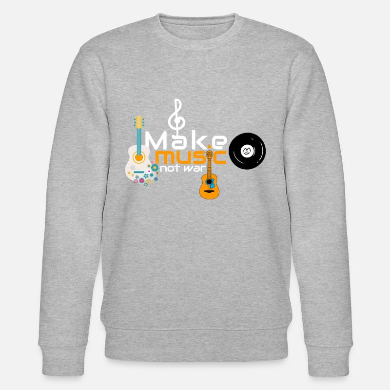 Musik - Stanley/Stella Unisex Bio-Sweatshirt CHANGER  - Grau meliert