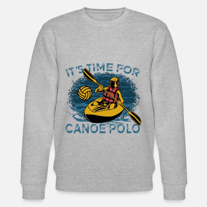 C’est l’heure du canoë-polo - Sweat bio CHANGER Stanley/Stella Unisexe - gris chiné