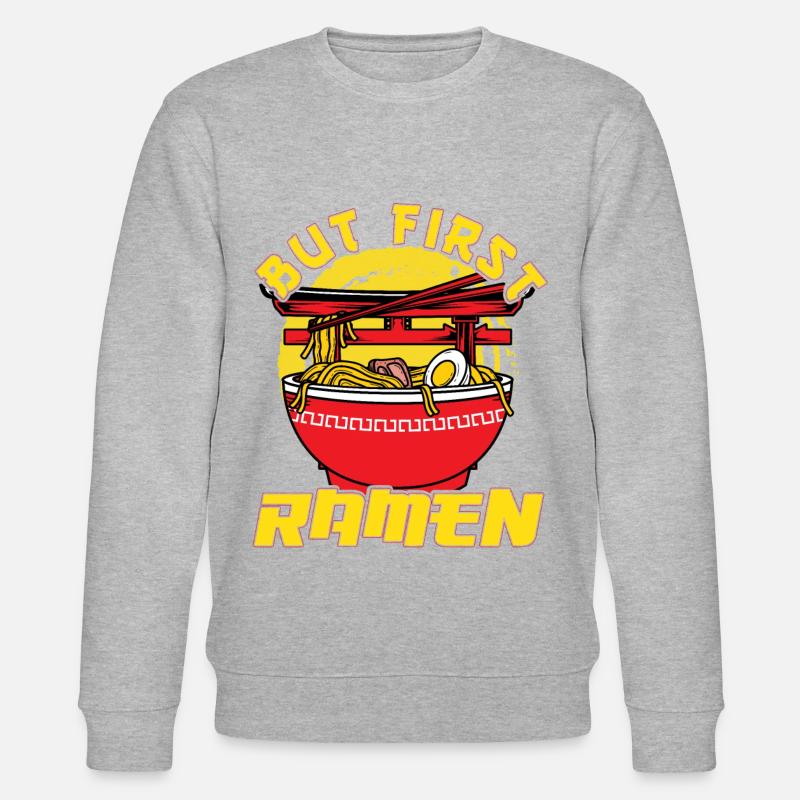 Mais d’abord Ramen - Sweat bio CHANGER Stanley/Stella Unisexe - gris chiné