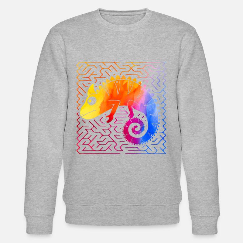 Caméléon - Sweat bio CHANGER Stanley/Stella Unisexe - gris chiné