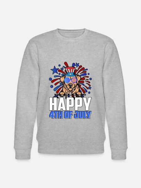 JOYEUX 4 JUILLET - Sweat bio CHANGER Stanley/Stella Unisexe - gris chiné