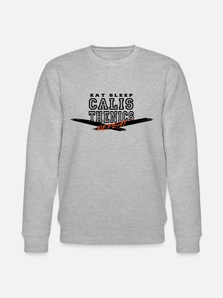 Calisthenics - Stanley/Stella Unisex Bio-Sweatshirt CHANGER - Grau meliert