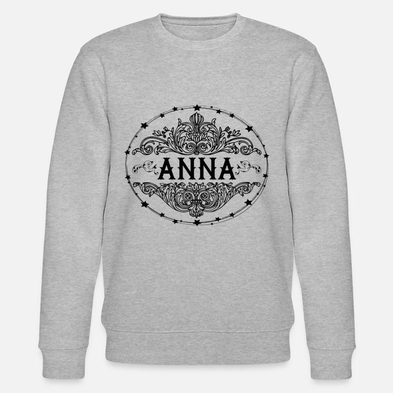 Anna - Stanley/Stella Unisex Bio-Sweatshirt CHANGER  - Grau meliert