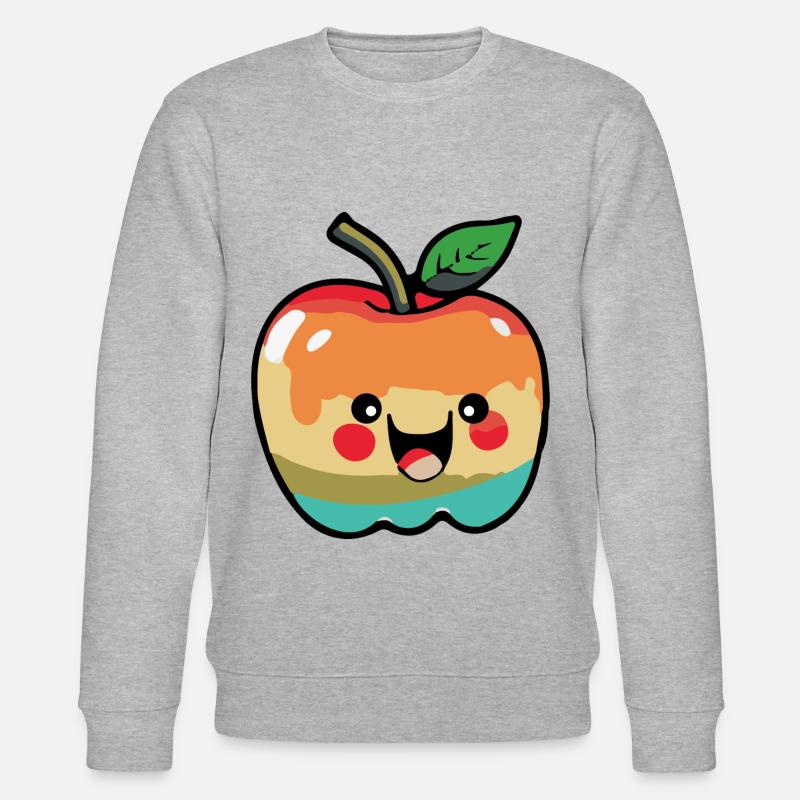 Apple Comic - Stanley/Stella CHANGER Unisex Organic Sweatshirt - heather grey